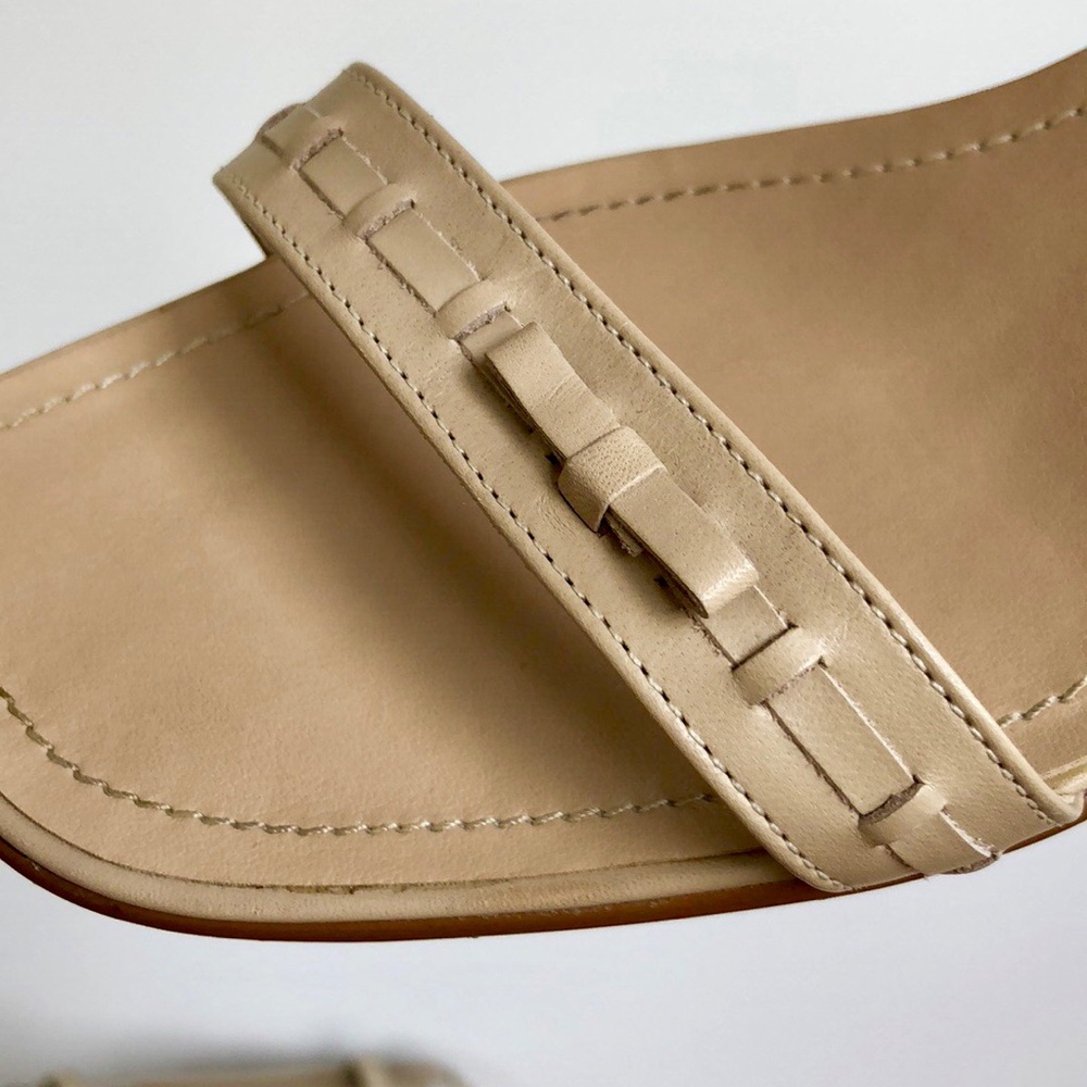 Ann Taylor Loft Leather Strappy Sandals - Picture 2 of 8